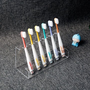 [滿99出貨]牙刷展示架亞克力透明牙刷展架筆支架酒店賓館牙刷展示架聲波震動