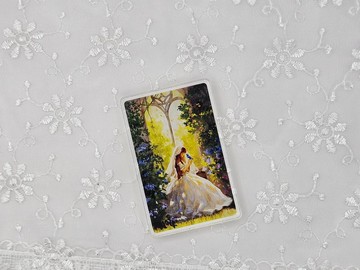 花園女孩壓克力收藏卡