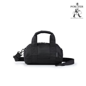 PORTER INTERNATIONAL - 圓潤柔和MELLOW手提包(S) - 黑