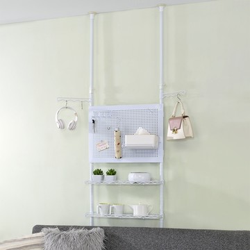 洋亦-沙發後頂天立地洞洞板收納組 洞洞板 收納架 置物架