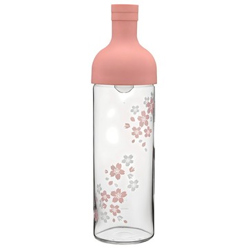 HARIO 好璃奧 酒瓶冷泡茶壺 FIB-75-SAK-AYA  750ml  1個  櫻花粉