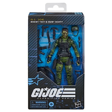 Hasbro 孩之寶 GI JOE 特種部隊精英系列6吋人物 Hit & Run  1套