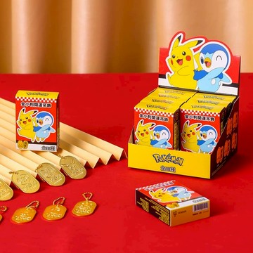 【寶可夢】金小判開運吊飾 (二彈)(3單盒隨機)