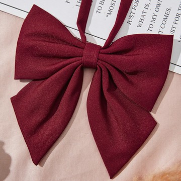 基礎款紅藍純色JK小物平角斜角小長柄領結領花赤紺蝴蝶結