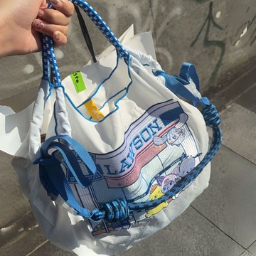 免運🔥本土發貨日系ballchain新品kitty50週年可愛單肩包貓咪刺繡手提袋環保袋