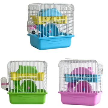 小民宿倉鼠籠金絲熊籠子倉鼠別墅倉鼠用品玩具雙層城堡籠