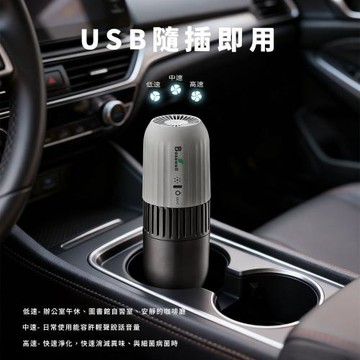 【BOSSWELL博士韋爾】通勤族必備！車用空氣清淨機推薦Poke Air攜帶式紫外線殺菌空氣清淨機K-19(過濾PM2.5和異味)