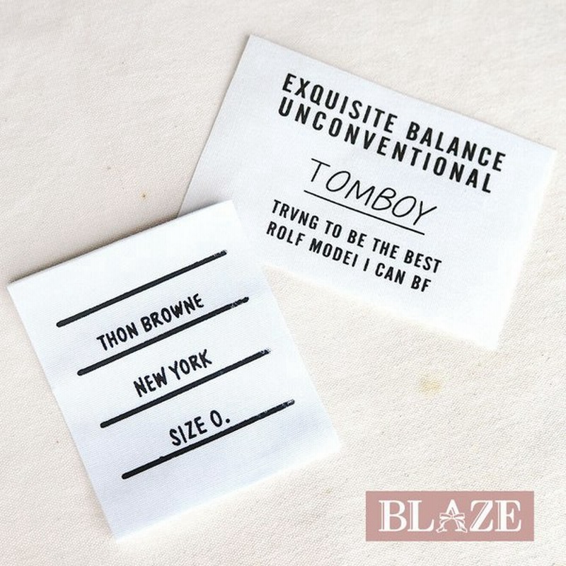 ハンドメイド用 タグ ホワイト 英字 シンプル 大きめ Blaze ハンドメイド 手芸 手作り ワッペン ラベル 通販 Lineポイント最大0 5 Get Lineショッピング