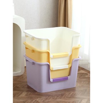 貓砂盆超大開放式廁所半封閉防外加高盆巨大布偶緬因貓咪沙盆用品