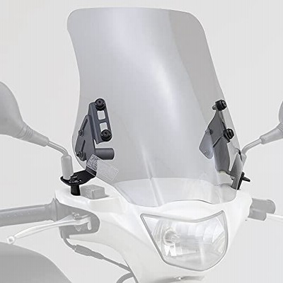 デイトナバイク用スクリーンアドレスV125ウインドシールドHCシリーズロングクリアー78249