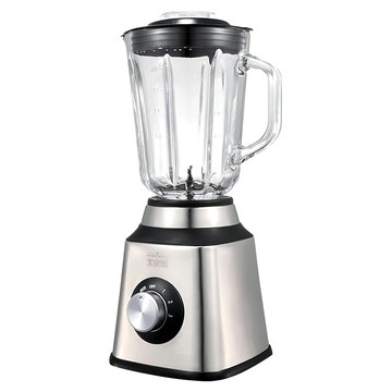 大家源 1.5L 碎冰玻璃杯果汁機 TCY-673501  6片式刀組  四段調速  不鏽鋼機身外殼