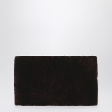 Ginevra brown faux fur scarf