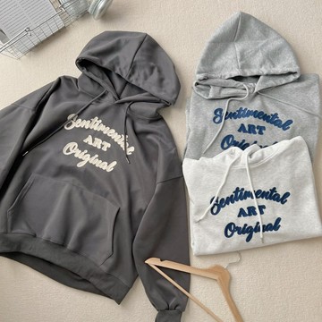 【MasCool】ART女款帽T 帽踢 長袖 帽TEE 刺繡logo 連帽踢 寬鬆