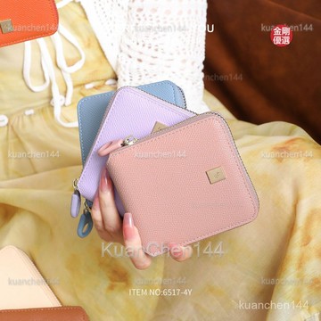 皮夾女 零錢包 卡包 女皮夾 卡包女 多卡位 大容量 新款錢包卡包一體短款時尚拉鏈錢夾大容量多功能零錢袋錢包