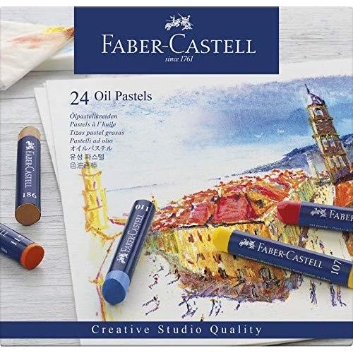 ファーバーカステル Faber Castell オイルパステル 24色セット 紙箱 127024