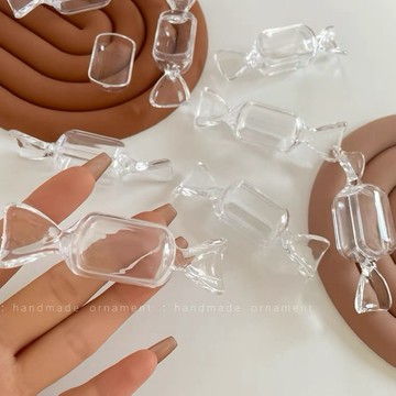 𝐁𝐥𝐮𝐞.𝐖𝐨𝐧𝐝𝐞𝐫｜現貨｜飾品小物之家!! 透明糖果收納盒 - ̗̀ ( ˶'ᵕ'˶) ̖́-