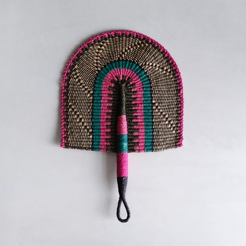 Bolga 扇 Pink bolga fan