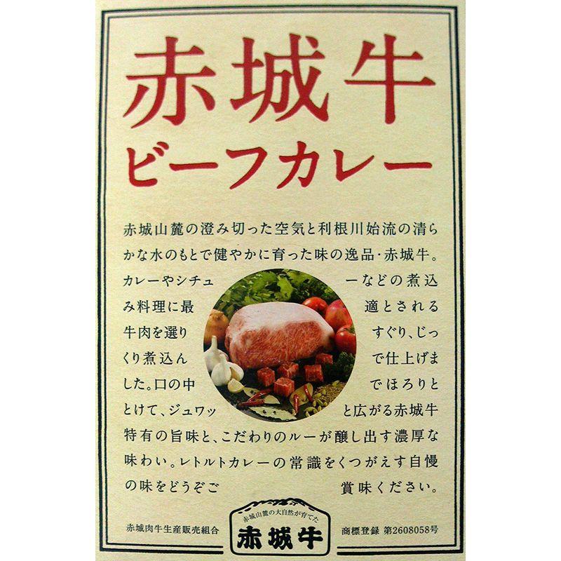 （２箱セット） ビーフカレー（赤城牛肉入り） 200g×２箱セット