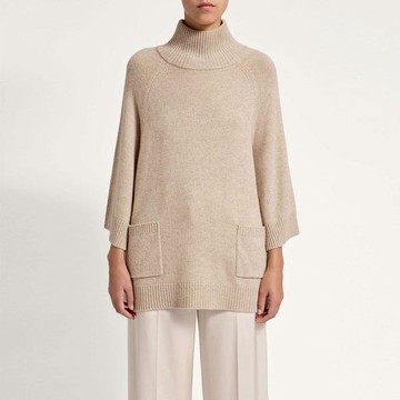 Strathberry - Shuna Cashmere Wool Pullover - Natural