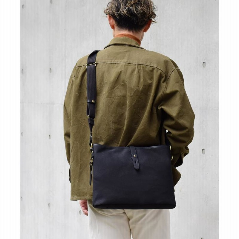 ショルダーバッグ メンズ 帆布 A4 釣り フィッシング【 SILVER