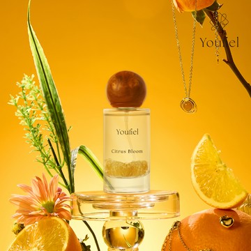 🟡財富能量 一噴開啟【YOUFIEL】黃水晶豐盛招財噴霧50ML 財富流動 豐盛顯化 守護能量 精油噴霧 開運 純素