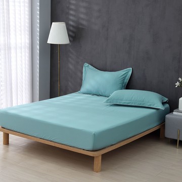 雙人特大床包枕套組/ SUPIMA匹馬棉 / 500織 / 黛青 [鴻宇] 台灣製 - 2321