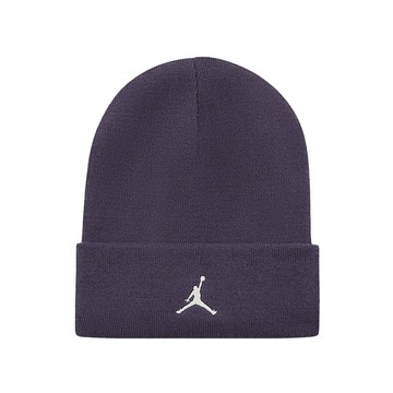胖達）NIKE JORDAN PEAK BEANIE 刺繡 保暖 毛帽 HJ3224-573 深紫 男女