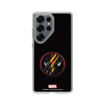 Galaxy S25 Ultra Clear 透明 - 迪士尼-漫威 Marvel - 死侍與金鋼狼-Logo