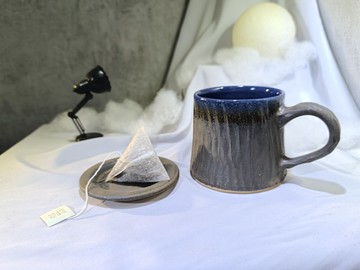 夜色跳刀山形杯-約330ml,咖啡杯,茶杯,馬克杯,水杯,山形杯