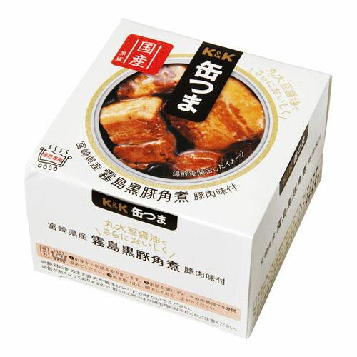 国分 KK 缶つま 宮崎県産 霧島黒豚角煮 150g ×6 メーカー直送