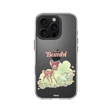 iPhone 16 Pro Clear Case（相機按鈕） 透明 - 迪士尼-經典系列 Disney Classics - 小鹿斑比與桑普