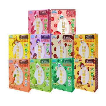 寶寶的秘密 有機米菓(6g*6包)-多款可選