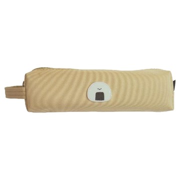 CCHING 青青文具 小長方筆袋  枯黃色  1個