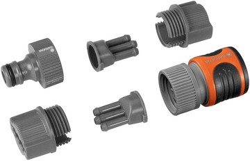 【GARDENA 景觀園藝】 灑水水管接頭套組 5316