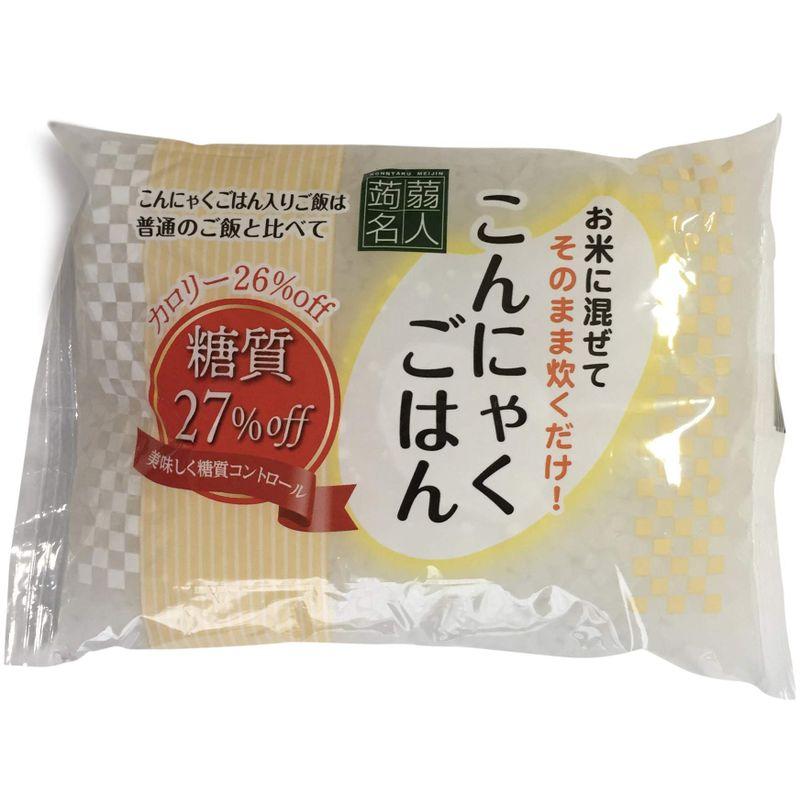 こんにゃく米 粒こんにゃく こんにゃくごはん1袋200g×30袋 生こんにゃく米