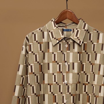 【磚情爿爿桌】山增雲集運高昇─筍乾襯衫