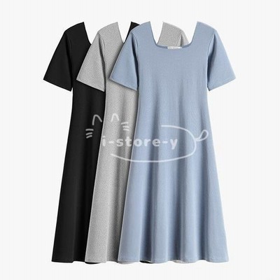 ワンピース レディース ロングワンピース Tシャツワンピース マキシワンピース 半袖ワンピース トップス ゆったり 薄手 サマーワンピース 通販 Lineポイント最大get Lineショッピング