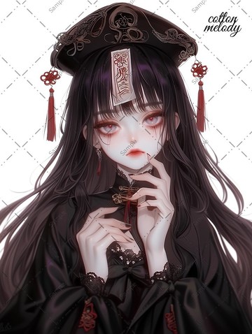 原廠貼紙 no.1410 人物貼紙 原創貼紙 人物貼紙 少女貼紙 原創人物貼紙