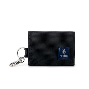 【PORTER INTERNATIONAL】小巧大方 CATCH系列 零錢包(深藍色)