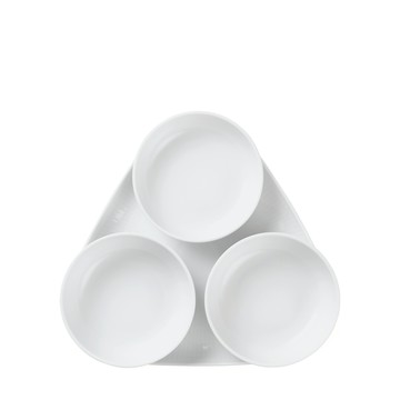 平邊白瓷 -盤(四入)(本商品不提供破損保證)