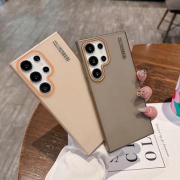 适用三星S25Ultra手机壳新款S24Ultra防摔全包S23ultra磨砂半透明s22ultra高级感硬壳s21