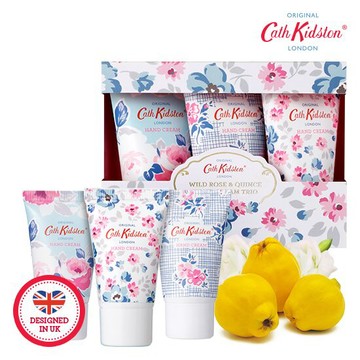 Cath Kidston Perfumed Hand Cream Trio Wild Rose & Quince 30ml x 3