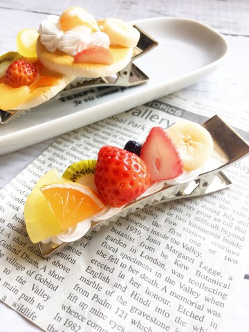 髮夾, 髮飾, 假糖果, 水果, 假食品, 食品樣品, 禮物, swe