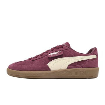 Puma 休閒鞋 Palermo 男鞋 女鞋 酒紅 白 膠底 麂皮 復古 德訓鞋 396463-65