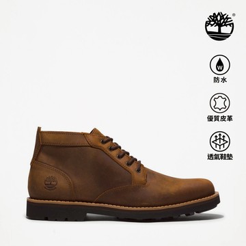 Timberland 男款棕色休閒防水中筒靴|A5UZDF13