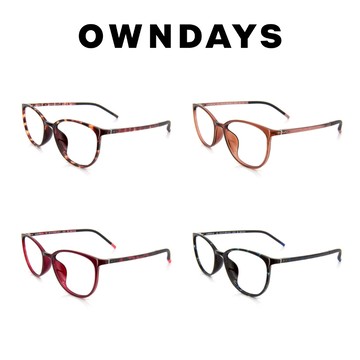 OWNDAYS AIR Ultem 高彈輕盈系列光學眼鏡  AU8005N-1A