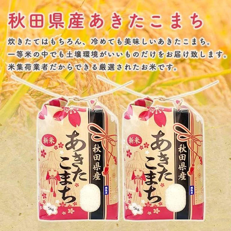 無洗米10ｋｇ令和3年産 秋田県産 あきたこまち 厳選米 米びつ当番天鷹唐辛子プレゼント付き