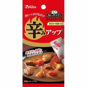 ハウス食品 カレーパートナースパイス辛みアップ６袋  ×80