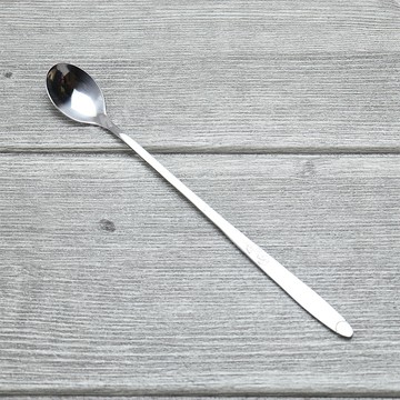 王樣玫瑰花長茶匙不銹鋼攪拌匙牛奶匙長湯匙