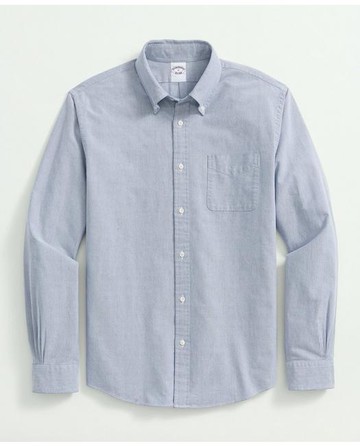 Brooks Brothers Men's Friday Oxford Shirt | Blue | Size 2XL
